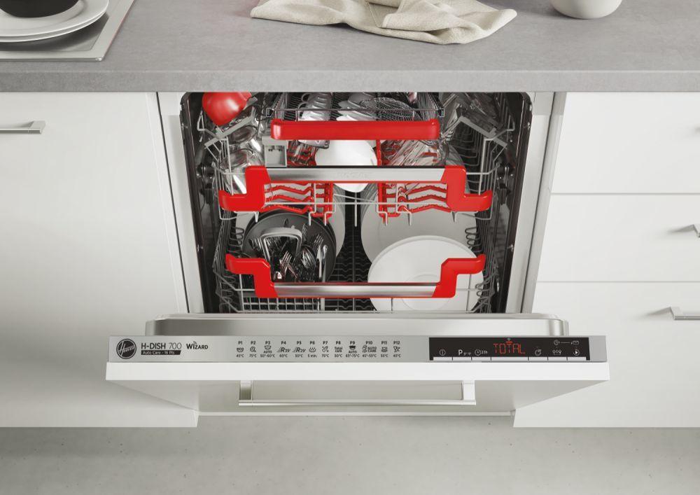 Máquina de Lavar Loiça de Encastre HOOVER HDIN4S613PSE (16 talheres - B - Automático, Rápido - Branco), miniatura 3