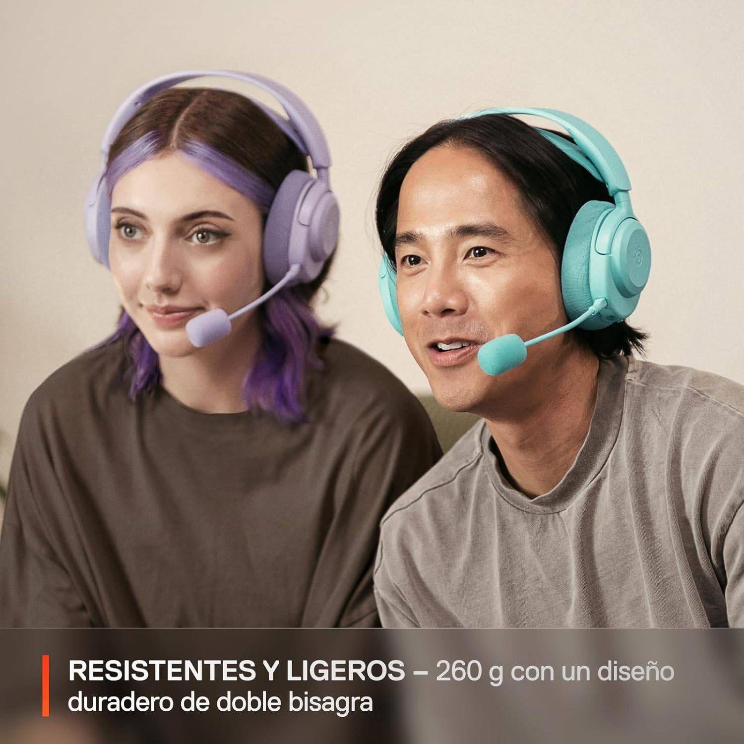 Headset Gaming STEELSERIES Arctis Nova 3XW (Binaural - Sem fios - Circum-aural - Turquesa) — miniatura 6
