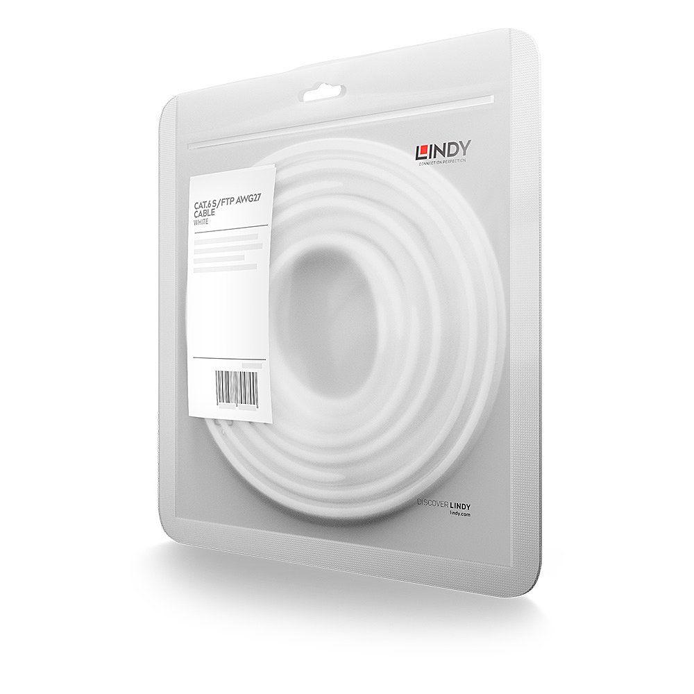 Cabo de Rede RJ45 LINDY 47794 (2 m - Cat6 - RJ-45 - Branco), miniatura 2