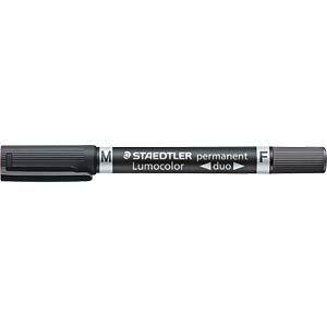 Marcador Permanente Duo STAEDTLER 348-9 BK-1 (Preto), miniatura 6