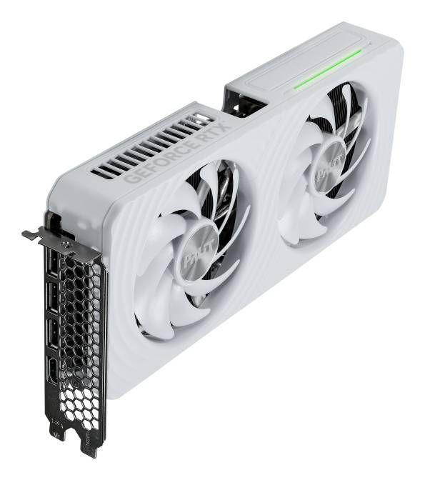 Placa Gráfica PALIT GeForce RTX 5060 Ti White OC (GeForce RTX 5060 Ti - 16 GB - 128 bits - Branco) — miniatura 3