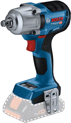 Chave de Impacto BOSCH GDS 18V-450 HC (18 V - Bateria - Azul/Preto)