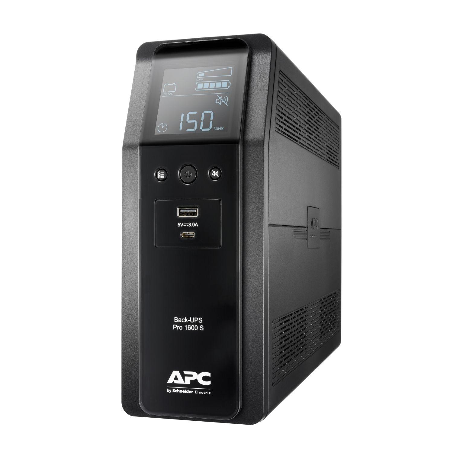 UPS APC BR1600SI (2 USB 2.0 - C14 - Preto), miniatura 2