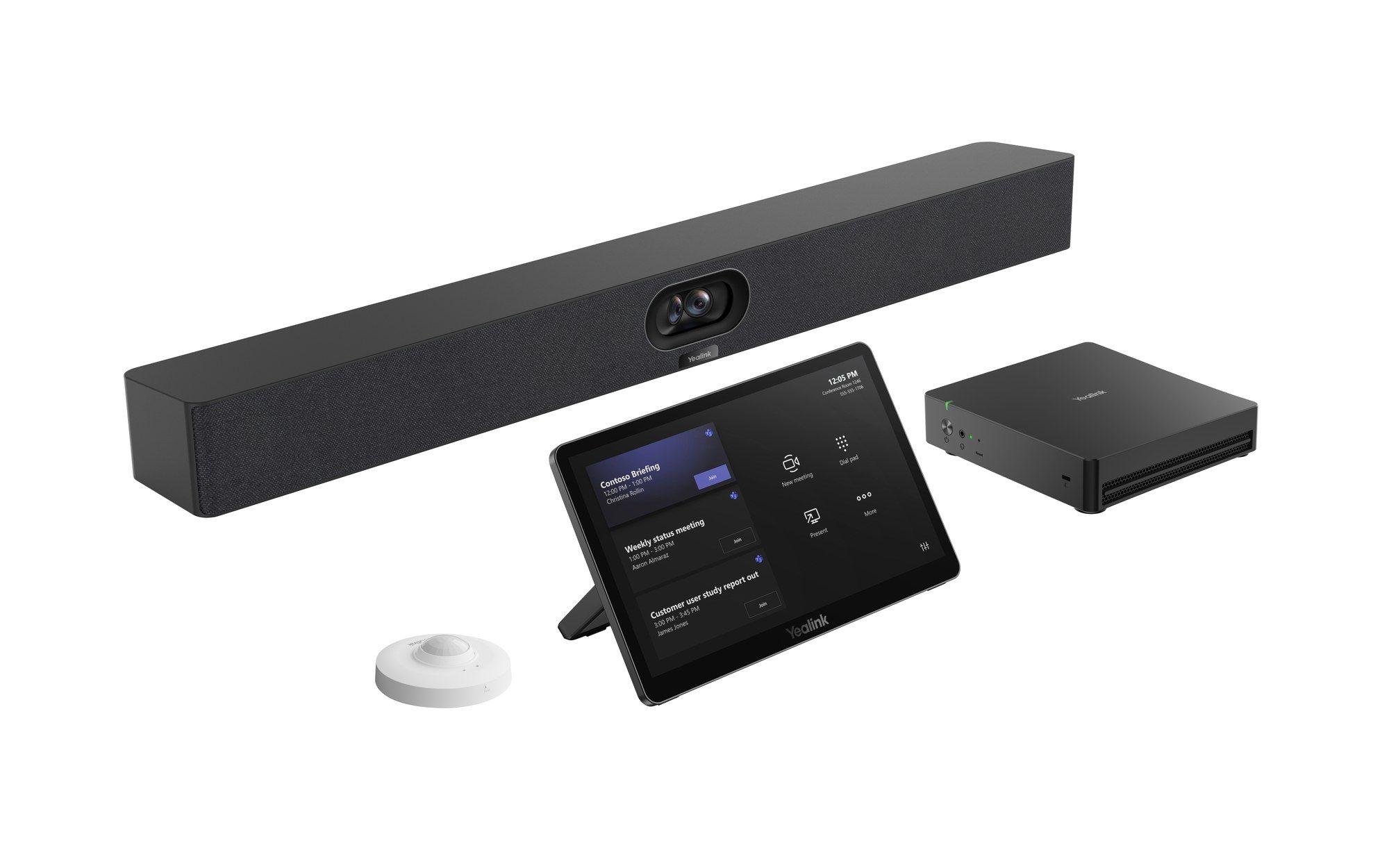 Sistema de Videoconferência YEALINK MVC S40-C5U-000 (Preto e Cinzento)