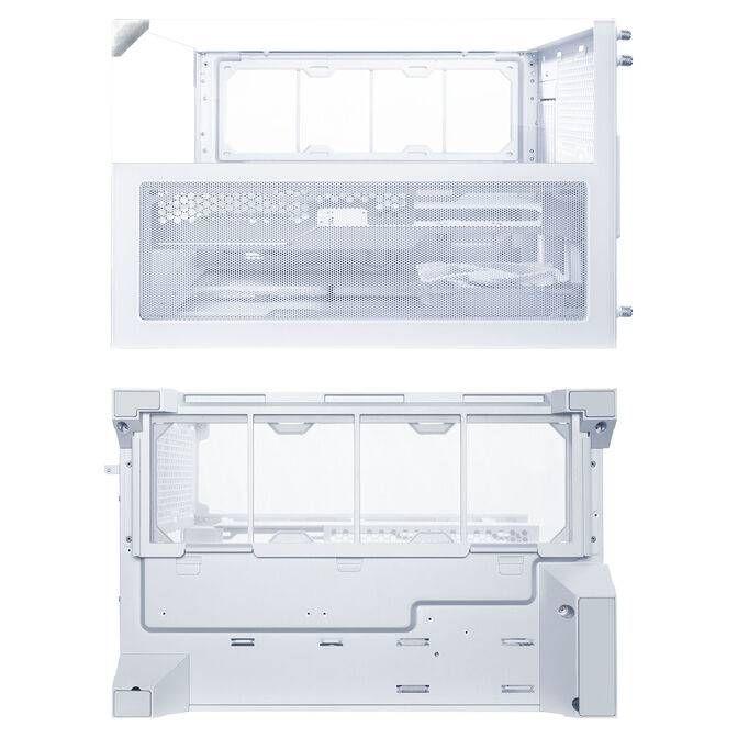 Caixa Micro-ATX LIAN LI O11 Vision-M (Micro ATX, Mini-ITX - Midi Tower - Aço, vidro temperado, alumínio - Branco) — miniatura 4