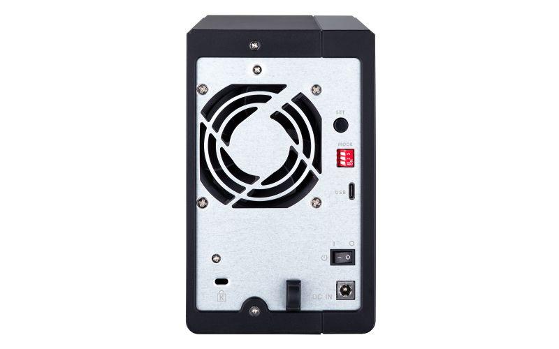 Caixa Externa RAID QNAP TR-002 (2,5/3,5" - Serial ATA II, Serial ATA III - Preto) — miniatura 5