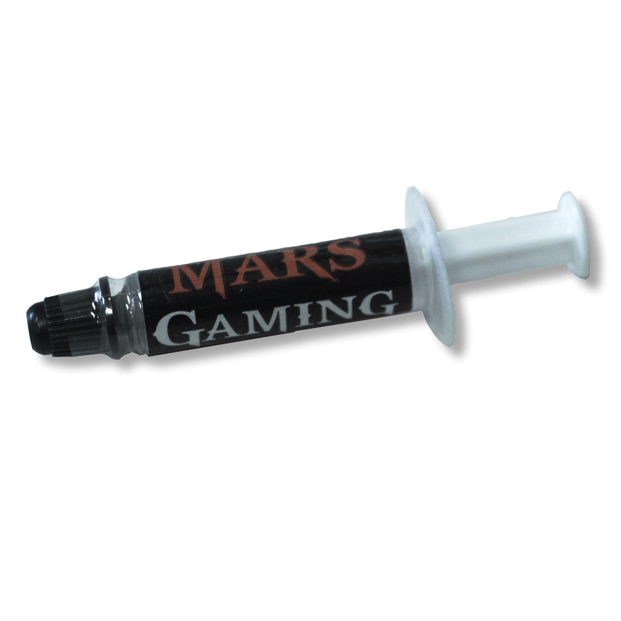Pasta Térmica MARS GAMING MT0 (6 W/m·K - 3,25 g/cm³ - Cinzento)