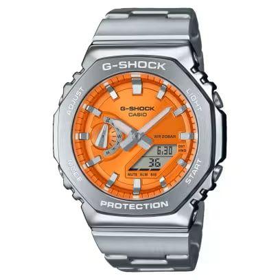 Relógio CASIO G-SHOCK Metal Basic GM-2110D-4AER (Aço e resina - 44 mm)