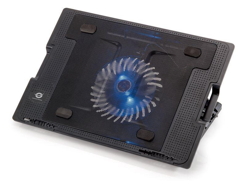 Base de Refrigeração CONCEPTRONIC CNBCOOLSTAND1F (17" - 43,2 cm - 140 mm - Preto)