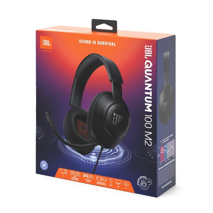 Headset Gaming JBL QUANTUM Q100 M2 (Binaural - Com fios - Circum-aural - Preto) — miniatura 9