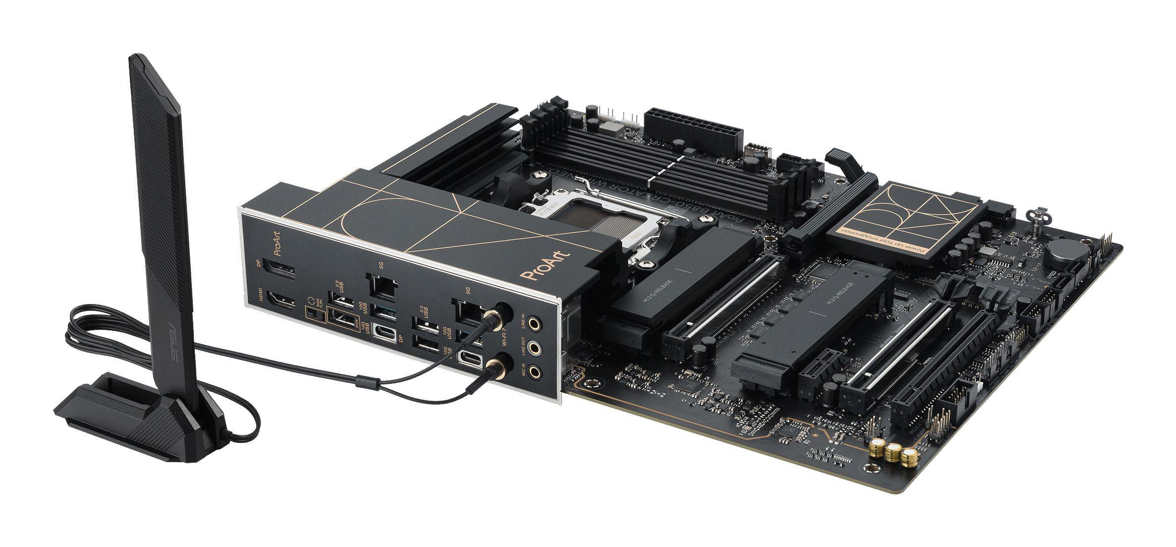 Motherboard ASUS ProArt B850-Creator WiFi Neo (AM5 - ATX - Duplo canal - Preto), miniatura 12