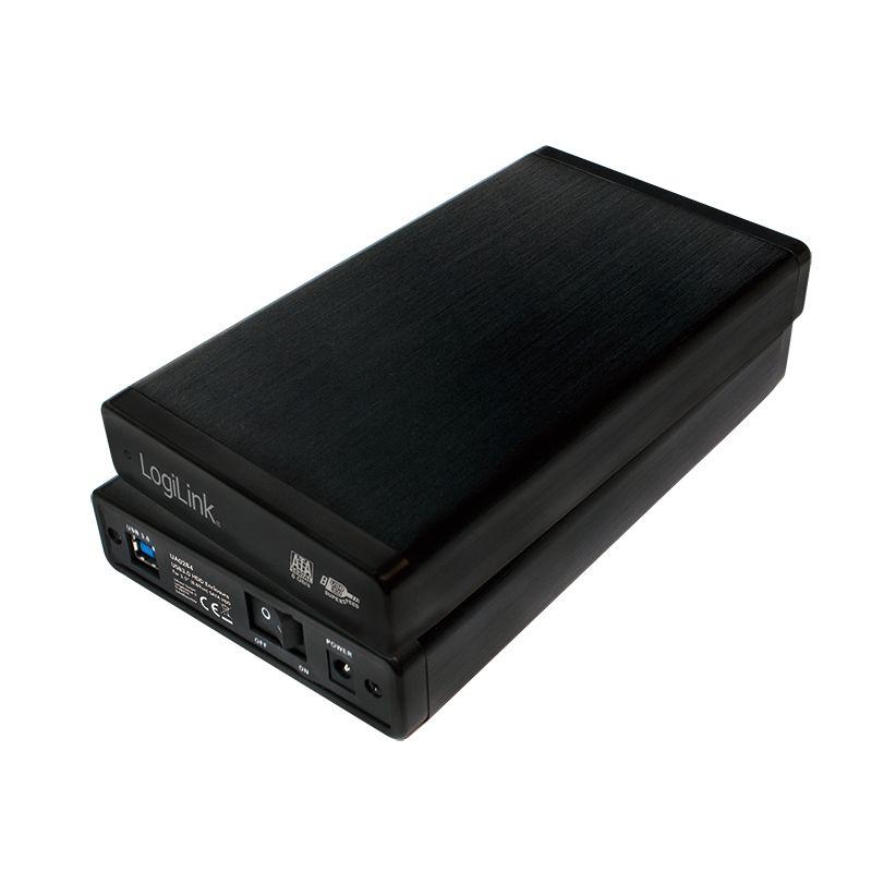 Caixa Externa para Disco Rígido LOGILINK UA0284 (3,5" - Preto)