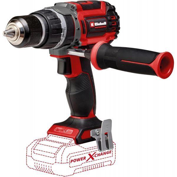 Berbequim-aparafusadora com percussão EINHELL TP-CD 18/70 Li-i BL Solo (18 V - Preto/Vermelho)