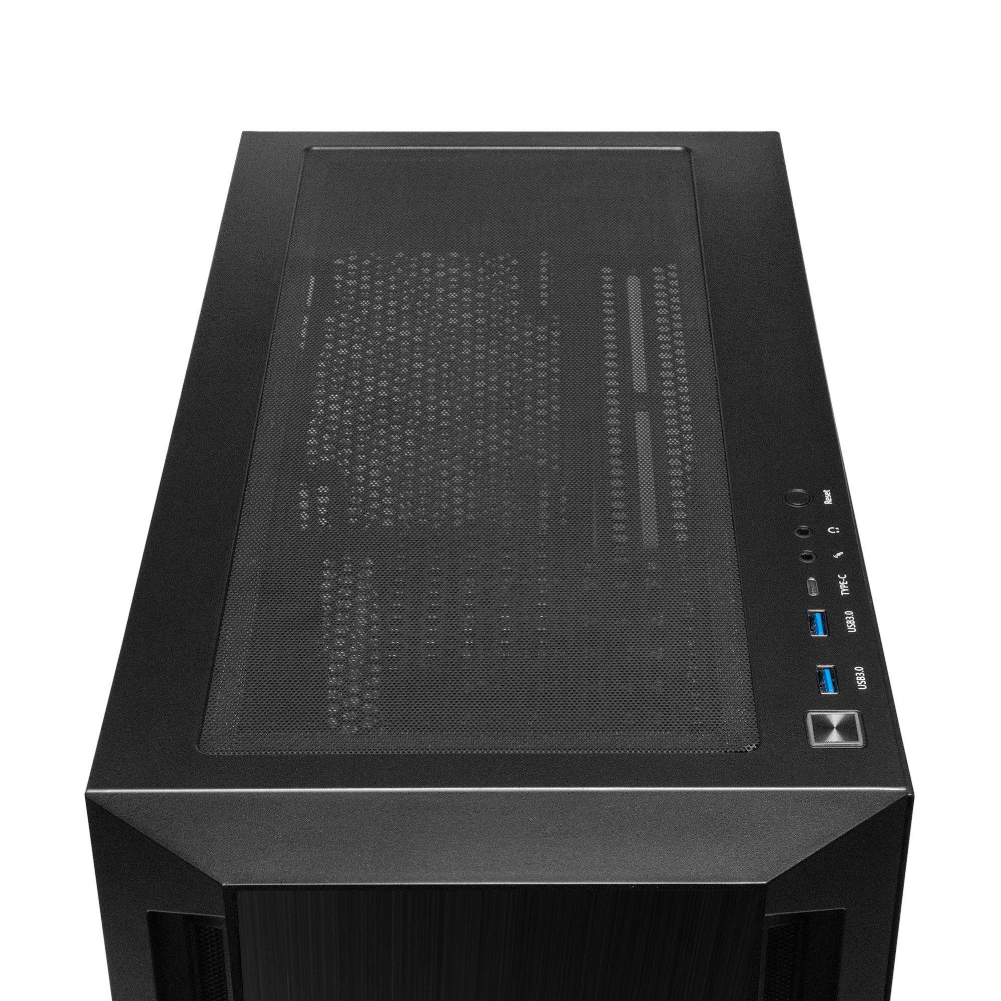 Caixa ATX CHIEFTEC APEX Q GA-01B-Q-OP (Midi Tower - SPCC - 17,5 cm - Preto) — miniatura 6