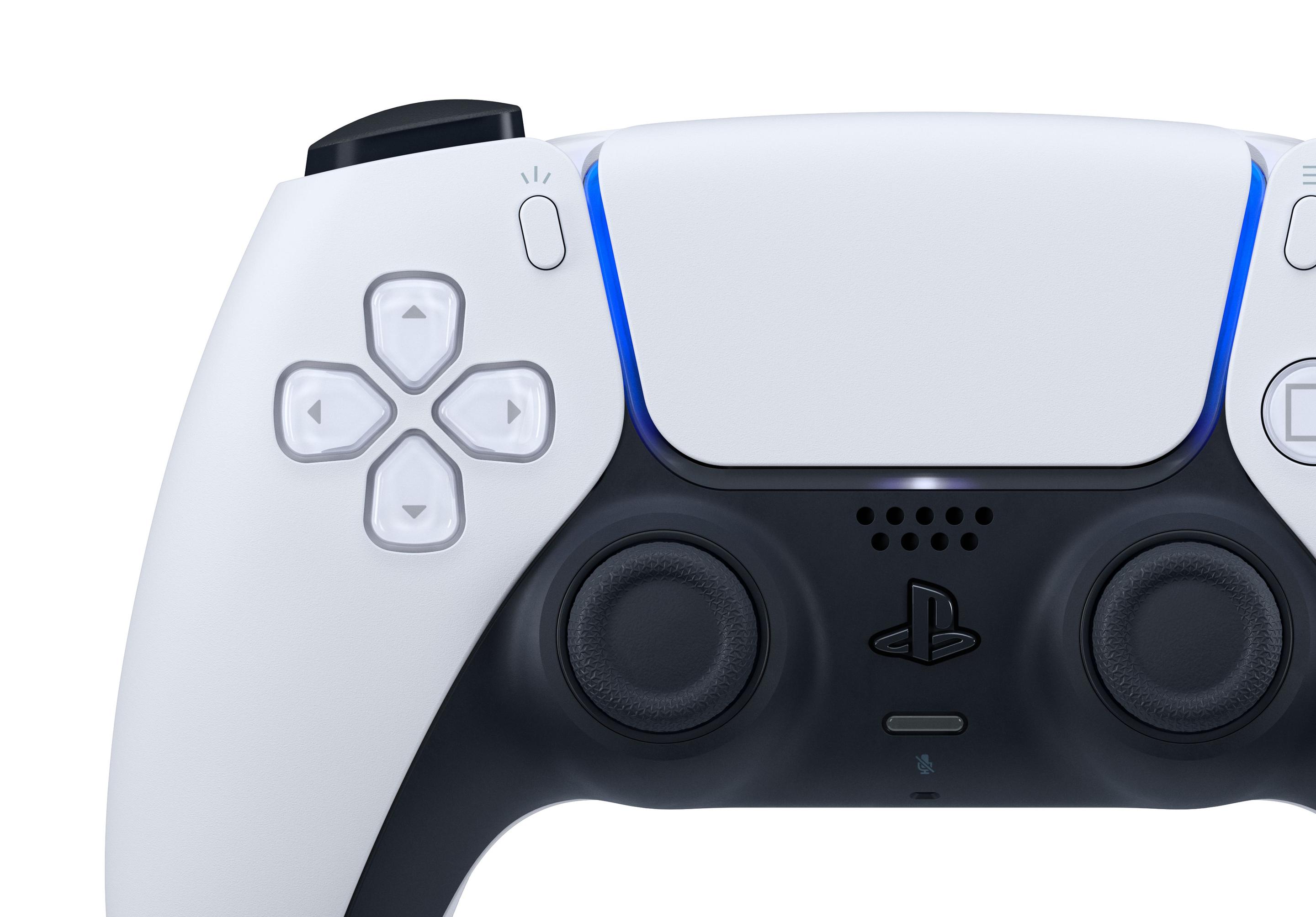 Comando SONY DualSense v3 (PlayStation - Com fios e sem fios - Bluetooth/USB - Branco) — miniatura 6
