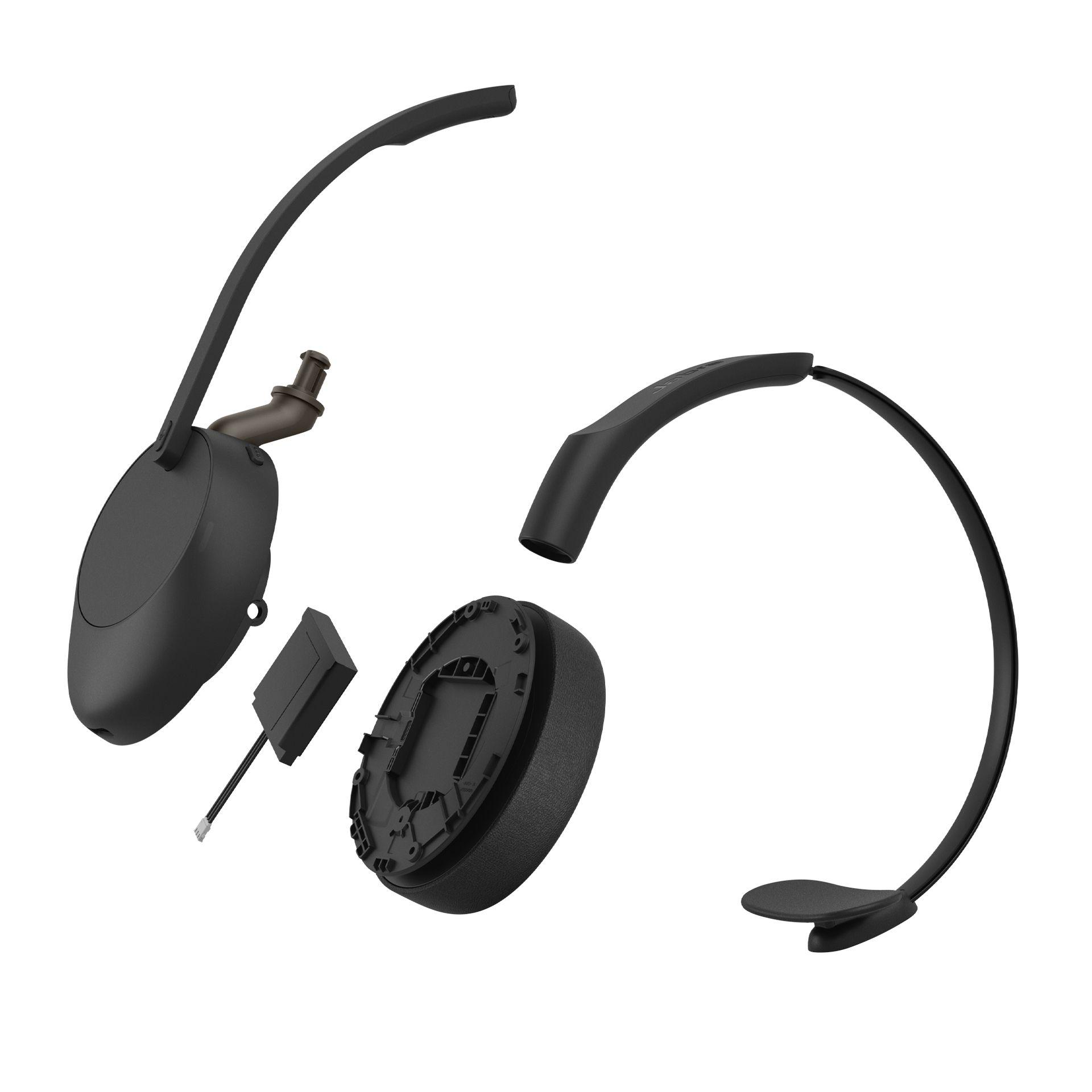 Headset Mono JABRA Evolve3 65 LINK 390C UC (Monofónico - Sem fios - Supra-aural - Preto) — miniatura 7