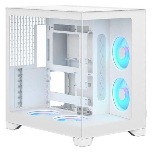 Caixa de Computador FRACTAL DESIGN Pop 2 Vision RGB (ATX, E-ATX, Mini-ATX - Torre - E-ATX, Mini-ATX, ATX - Branco)