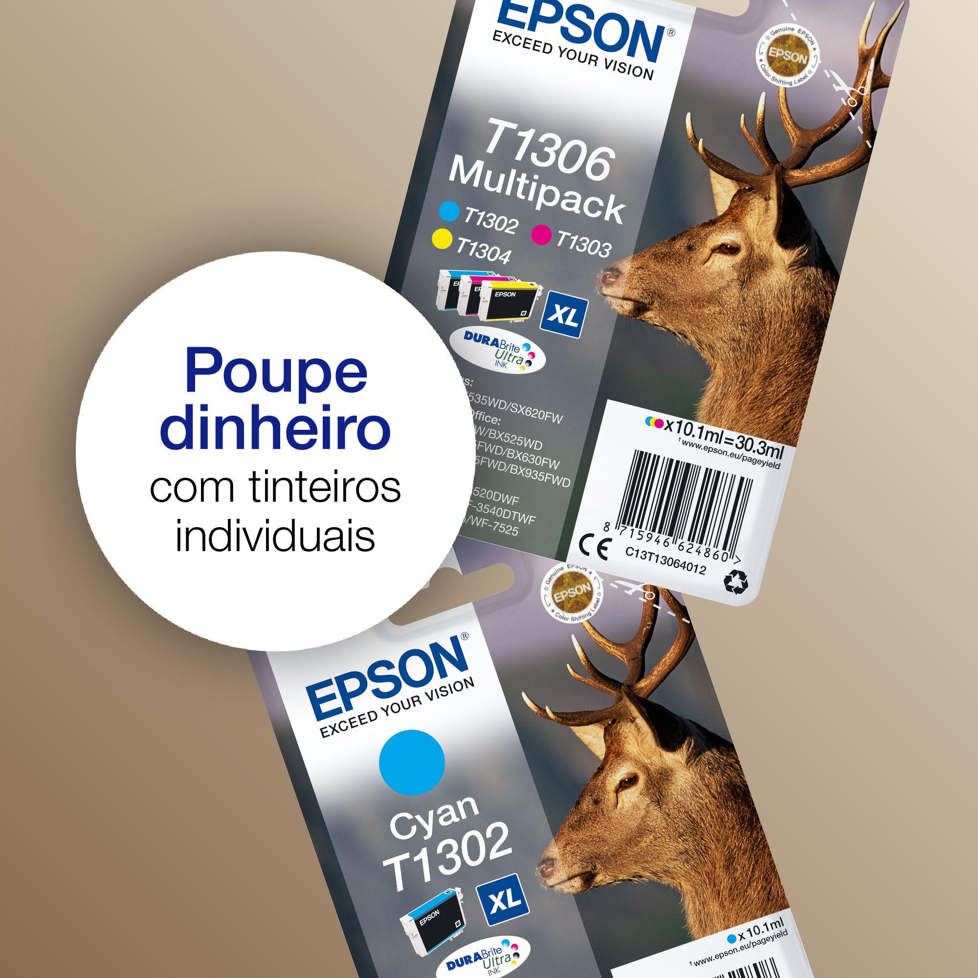 Tinteiro EPSON T1306 (Ciano, Magenta e Amarelo) — miniatura 9