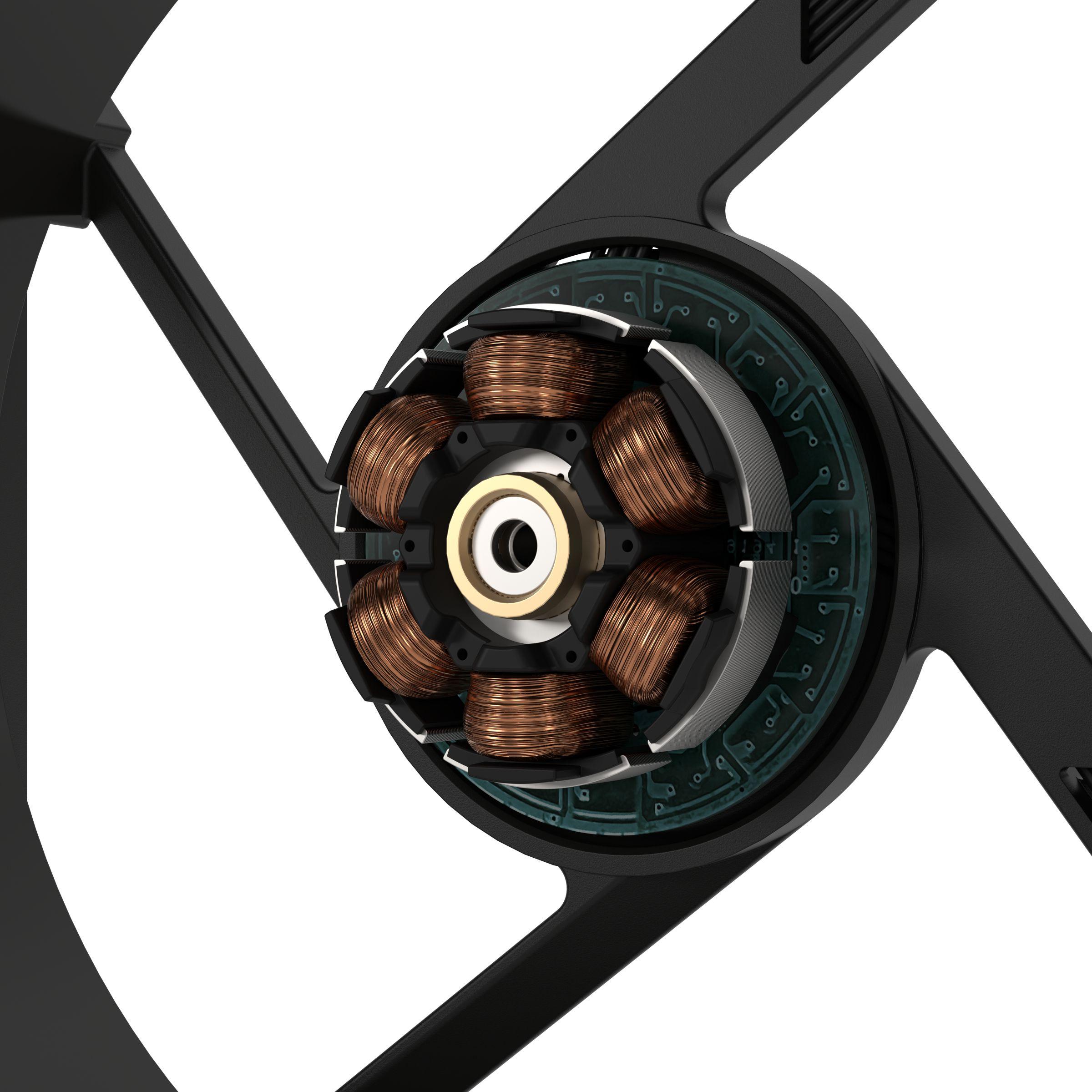 Ventoinha ASUS ProArt PF120 PWM (Preto), miniatura 9