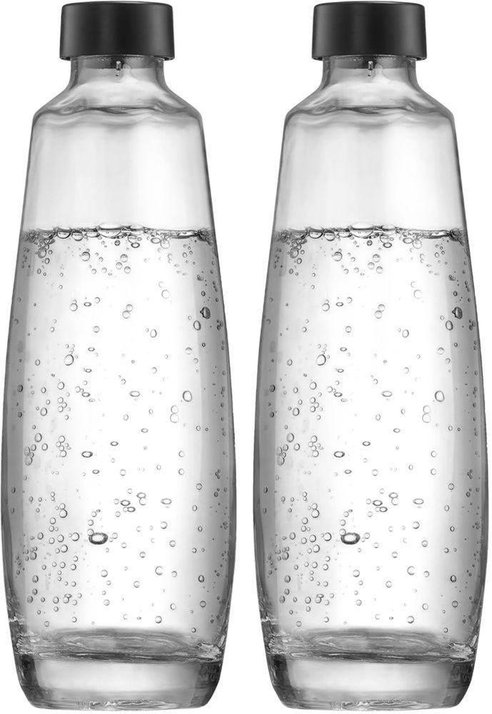 Conjunto de Garrafas de Carbonatação SODASTREAM 1047202410 DUO (Vidro - Transparente)
