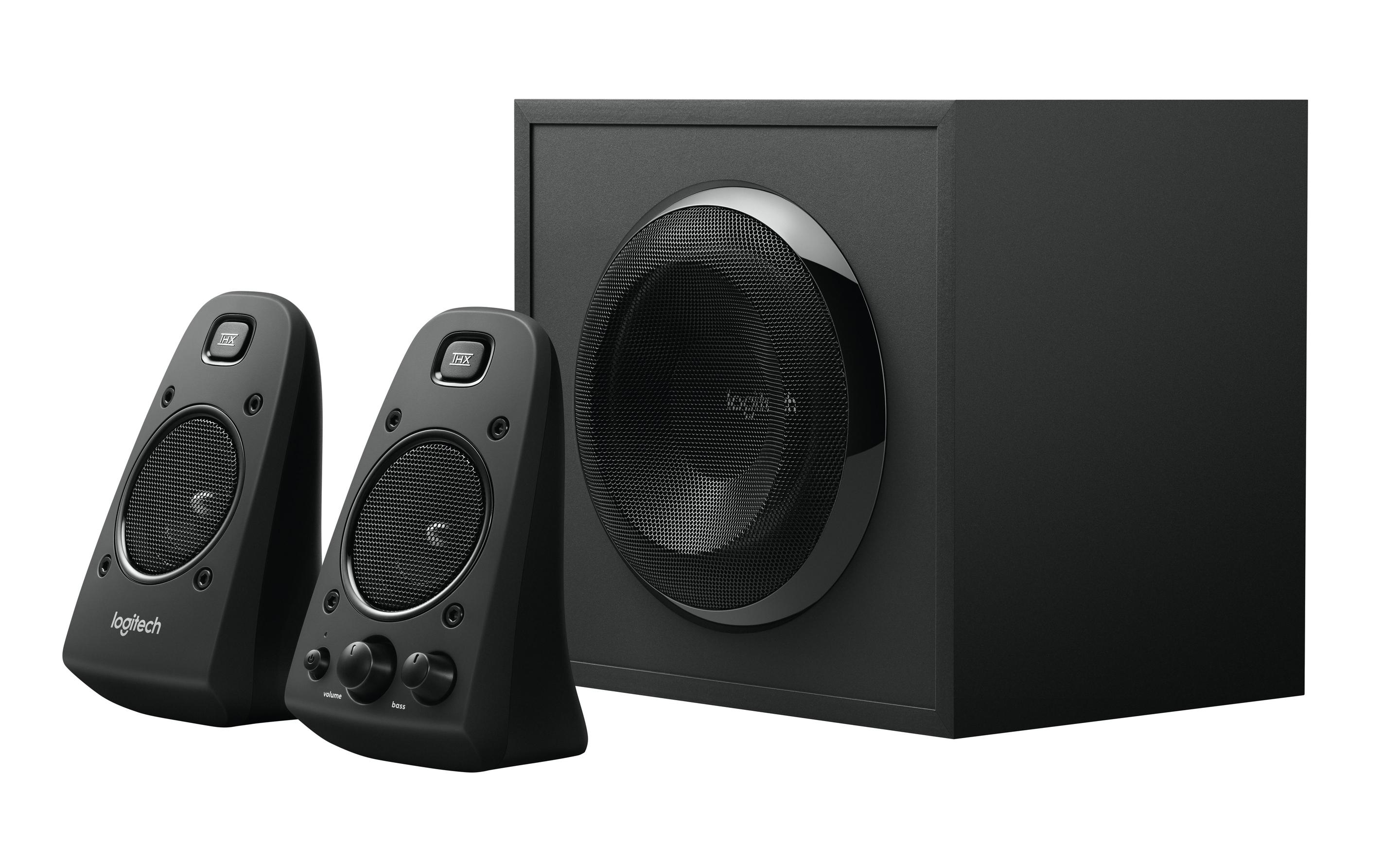 Sistema de Colunas 2.1 LOGITECH Z623 (Com fios - 200 W - 2.1 canais - Preto) — miniatura 2