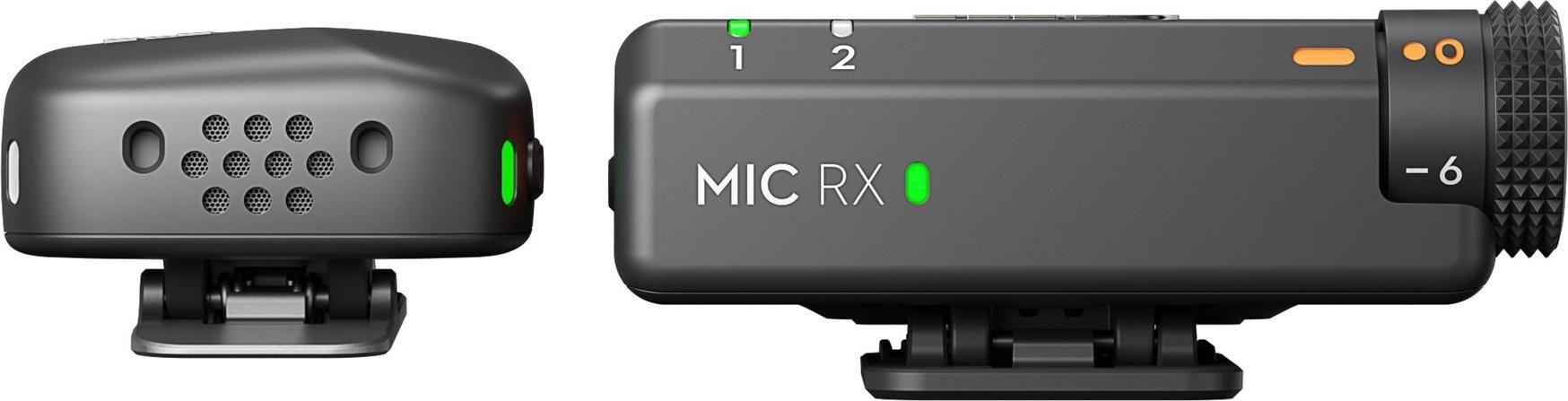 Microfone Sem Fios DJI Mic Mini (Sistema de microfone sem fios - 3.5 mm - Bateria incorporada) — miniatura 2