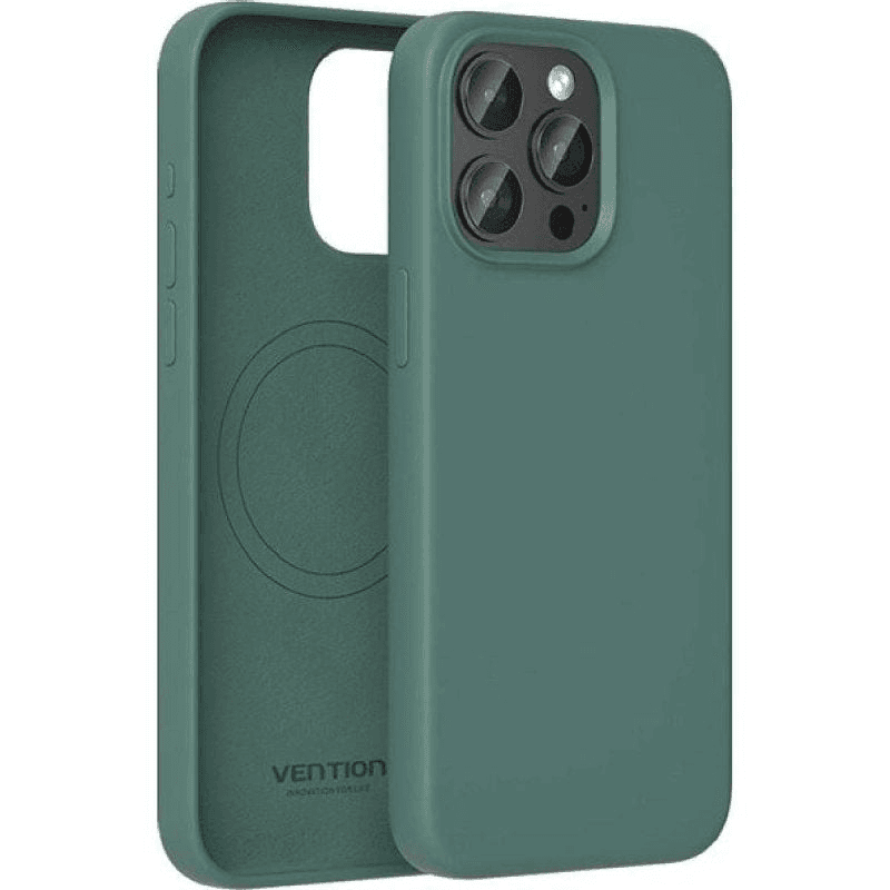 Capa de Silicone VENTION KUDG0-30 (iPhone 13 Pro - Silicone - Verde)