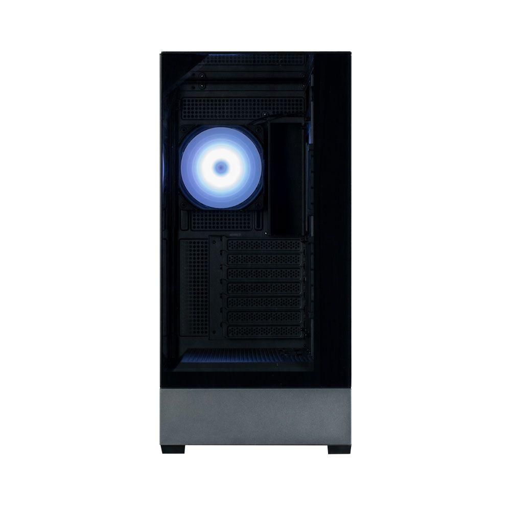 Caixa ATX ZALMAN P40 Prism (ATX, Micro ATX, Mini-ITX - Midi Tower - Plástico, aço, vidro temperado - Preto) — miniatura 5