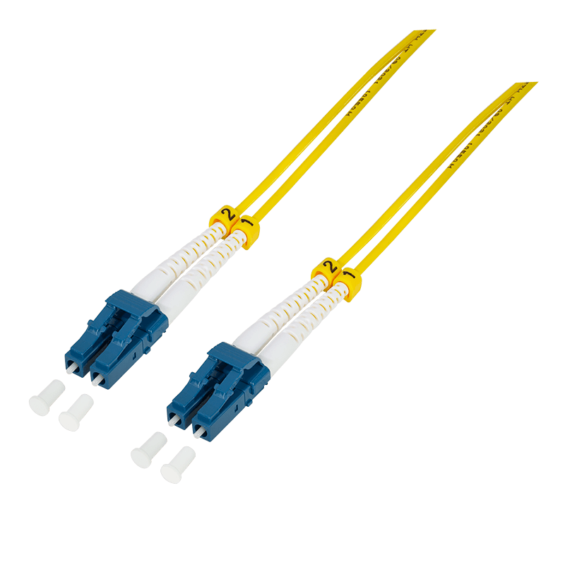 Cabo de Fibra Ótica LOGILINK FP0EE01 (OS2 9/125 µm Duplex 1 m - Amarelo), miniatura 2