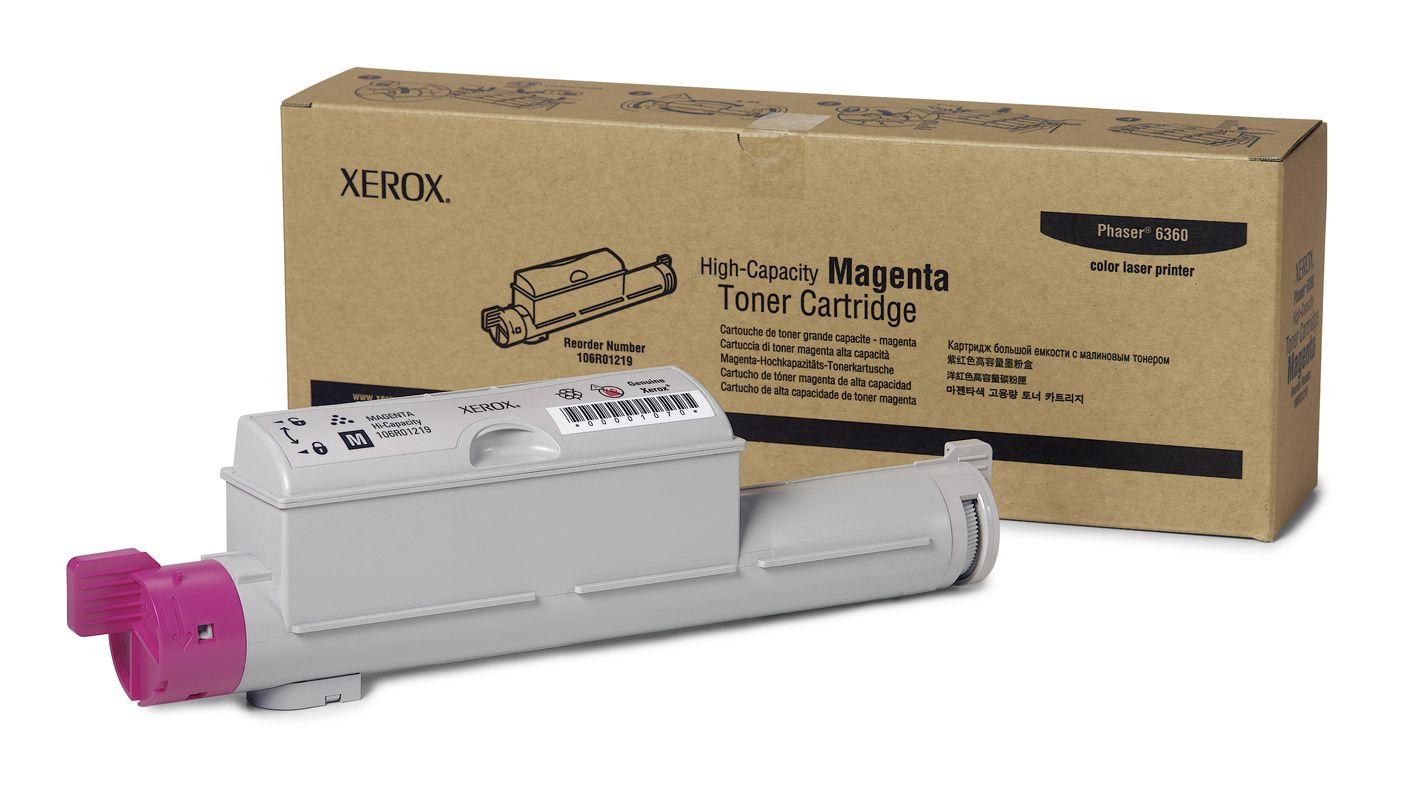 Toner XEROX 106R01219 (12 000 páginas - Magenta)