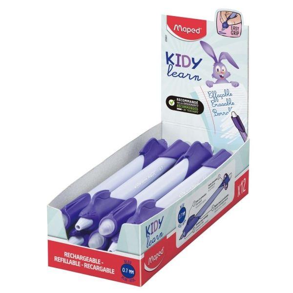 Caneta Apagável MAPED Kidy Learn Magic (Violeta)