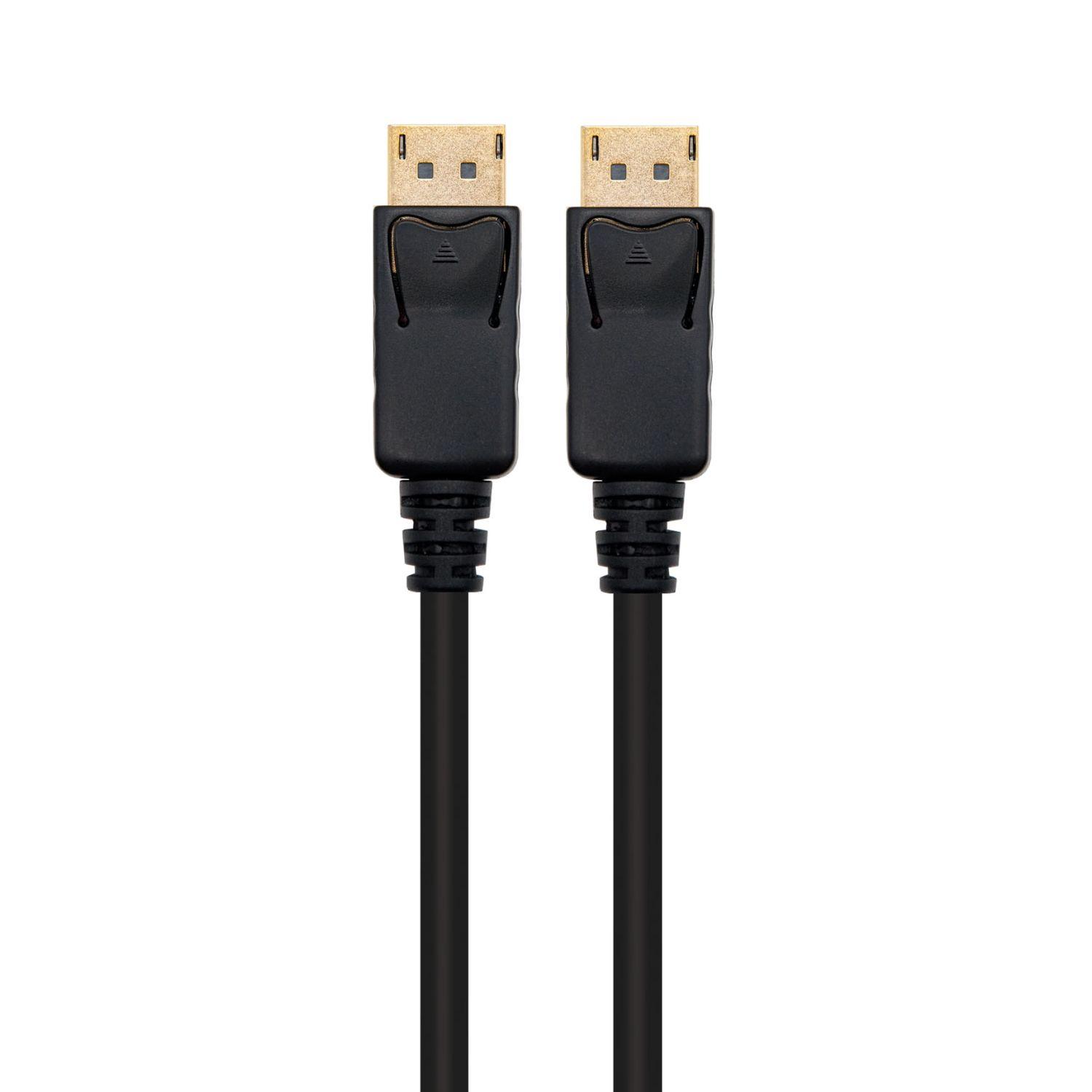 Cabo DisplayPort EWENT EC1406 (2 m - Preto)
