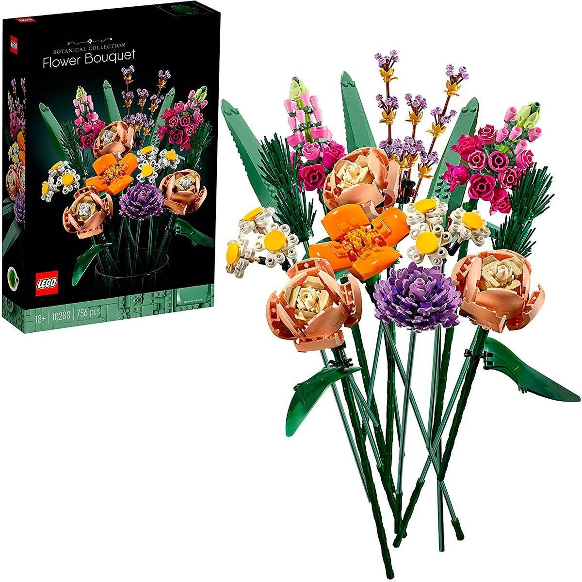 LEGO 10280 Icons Buquê de Flores (18+ anos - 756 peças) — miniatura 3