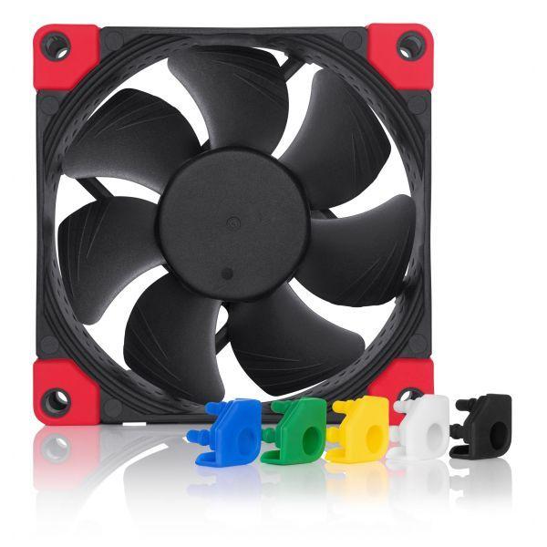 Ventoinha para Caixa de Computador NOCTUA NF-A8 PWM chromax.black (Plástico - 0,96 W - Preto) — miniatura 2