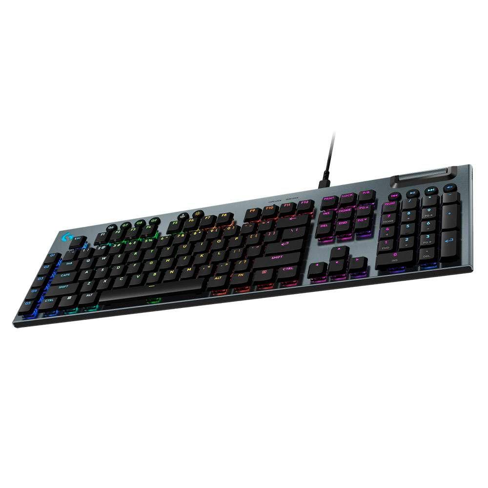 Teclado LOGITECH G915 X Wired (Inglês - Mecânico - Tamanho completo - Preto), miniatura 4
