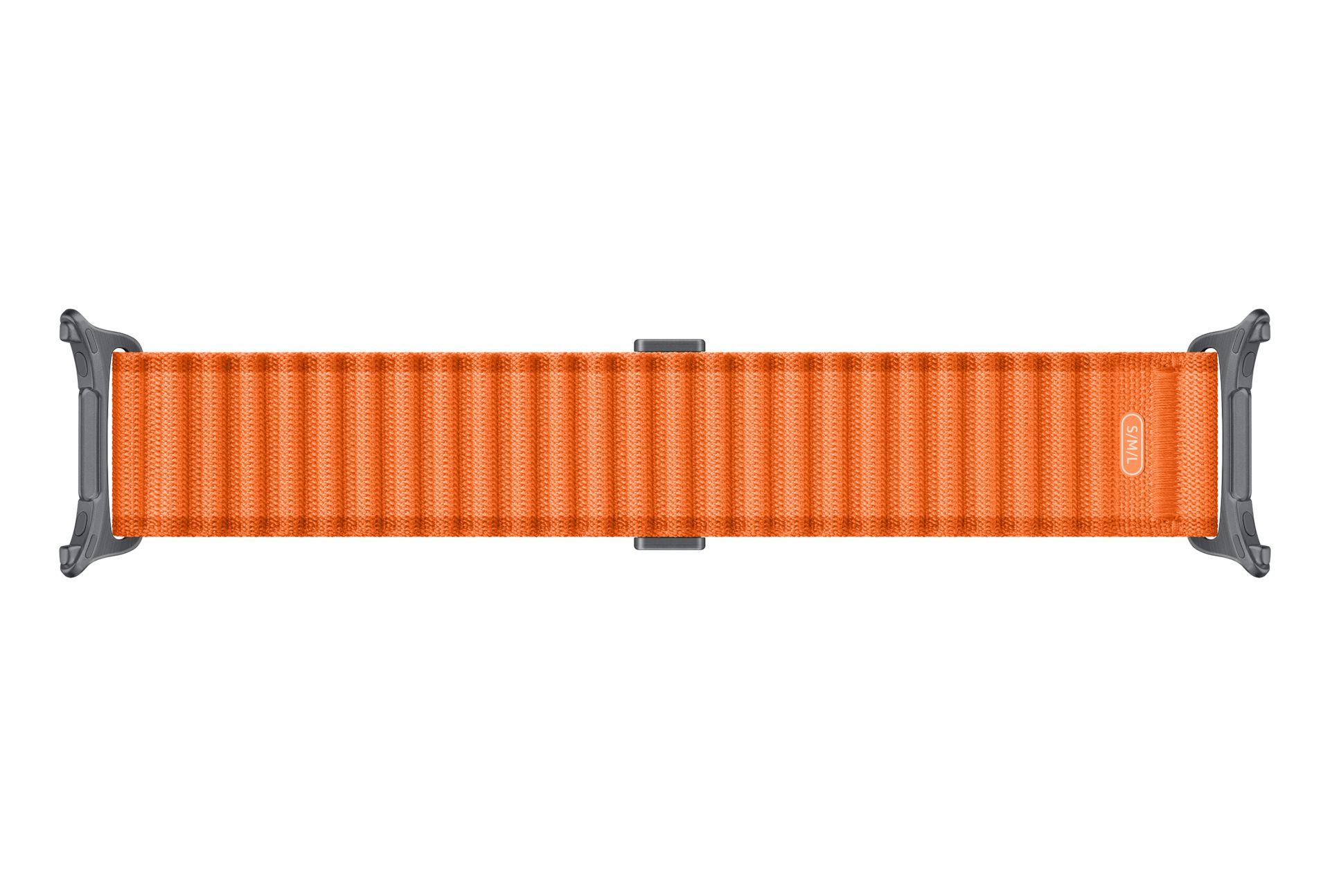 Bracelete SAMSUNG Trail Band Galaxy Watch Ultra2 (Banda - Laranja - Tecido - Laranja), miniatura 2