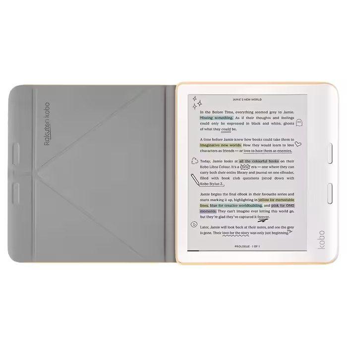 Capa Fólio KOBO SleepCover para Libra Colour (Libra Colour - Amarelo) — miniatura 5