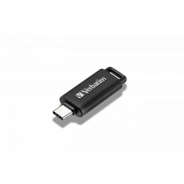 Pen USB VERBATIM Store 'n' Go 49457 (USB Type-C - 3.2 Gen 1 - Deslizante - Preto) — miniatura 4