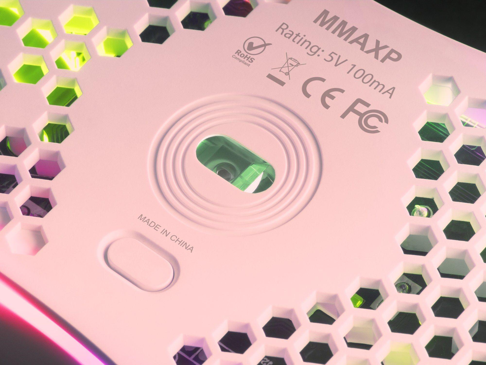 Rato MARS GAMING MMAXP (Mão direita - 12400 DPI - Ótico - Rosa), miniatura 6