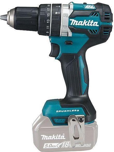Berbequim Percutor MAKITA DHP484Z (18 V - Bateria - Azul e Preto)
