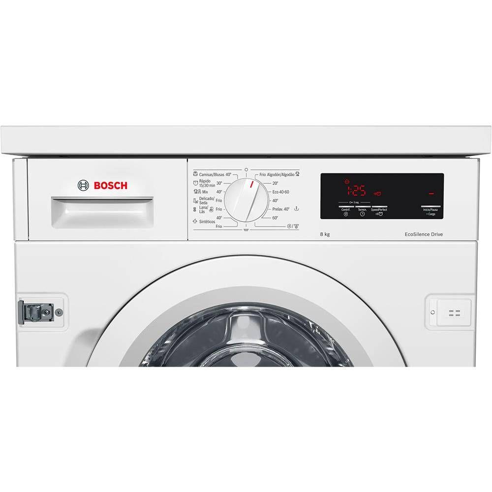 Máquina de Lavar Roupa Encastre BOSCH WIW28302ES (Altura 81,8 cm - 82 cm - 8 kg - Branco), miniatura 2