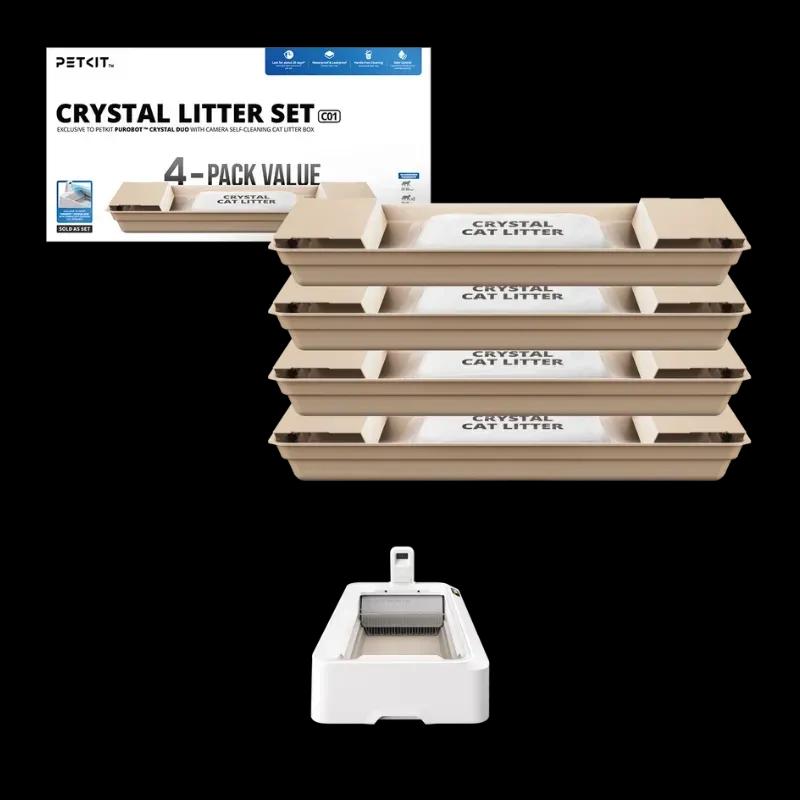 Caixa de Areia PETKIT C01 (Pack de 4 - Azul)
