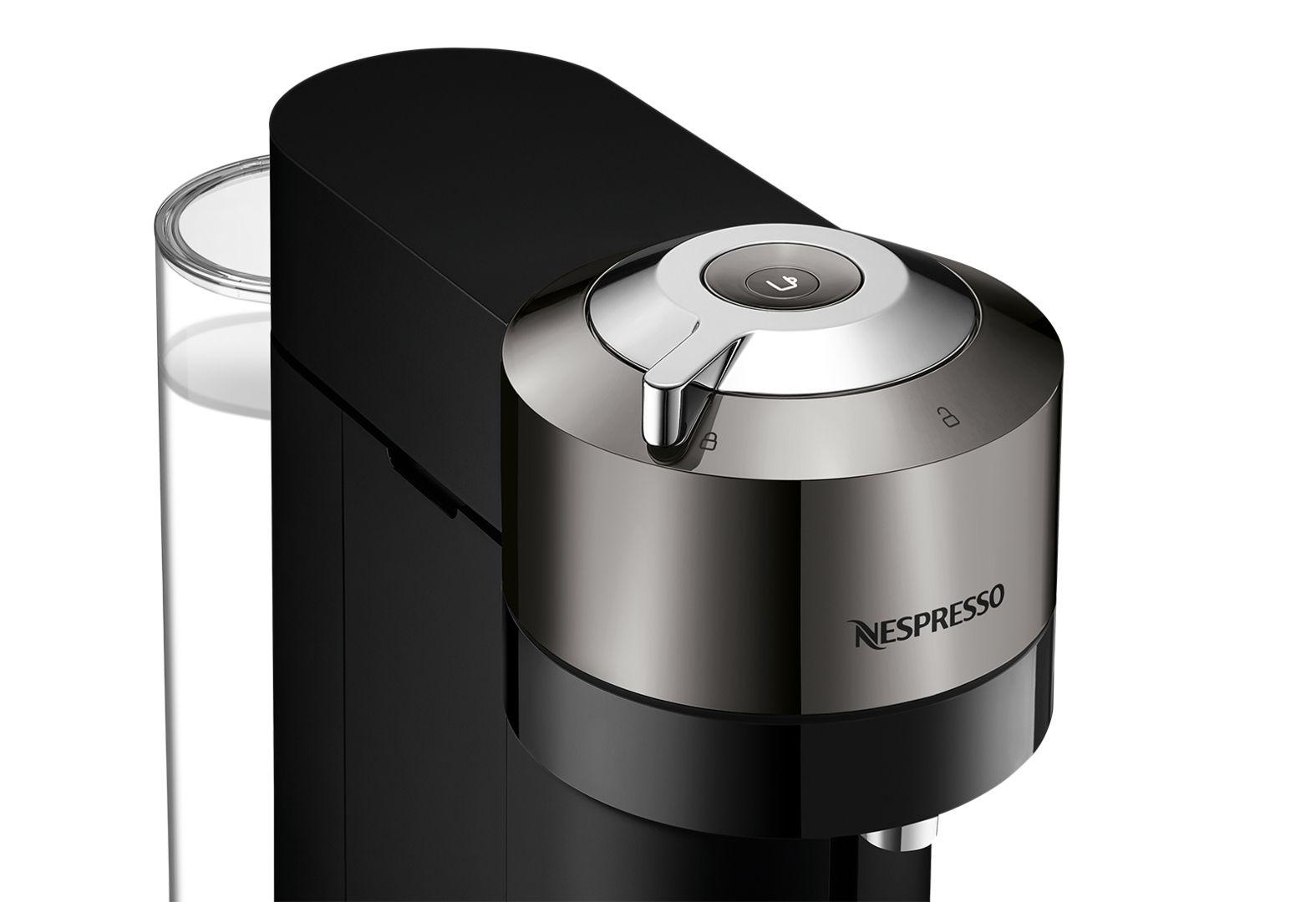 Máquina de Café de Cápsulas KRUPS Nespresso Vertuo Next Deluxe XN910C10 (Cápsula de café - 1500 W - 1,1 l - Preto/Cinzento) — miniatura 3