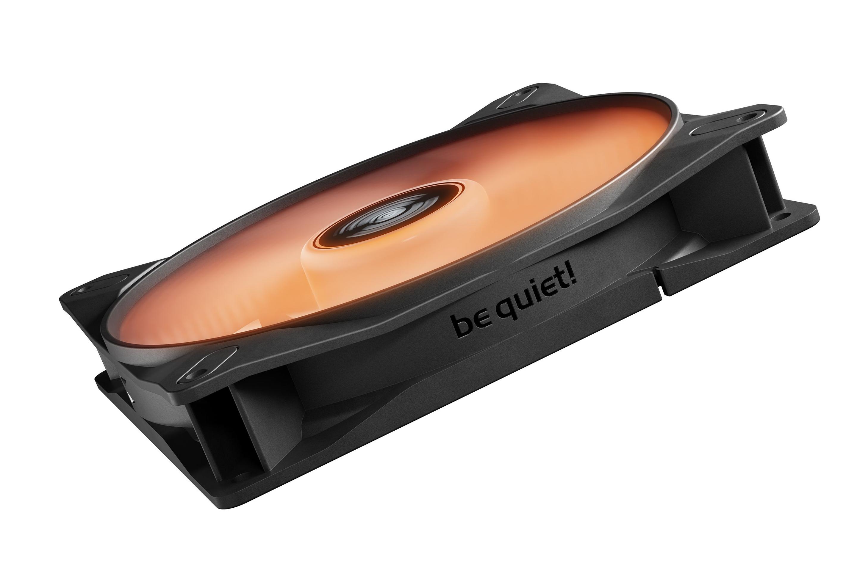 Conjunto de Ventoinhas para Caixa de PC BE QUIET! Light Wings LX 140mm PWM (3,6 W - Preto), miniatura 3