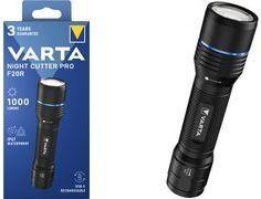 Lanterna Recarregável VARTA Night Cutter Pro F20R (1000 lm - Preto)