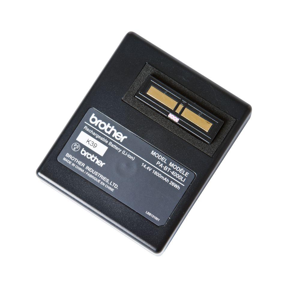 Bateria para Impressora de Etiquetas BROTHER PA-BT-4000LI (Preto)