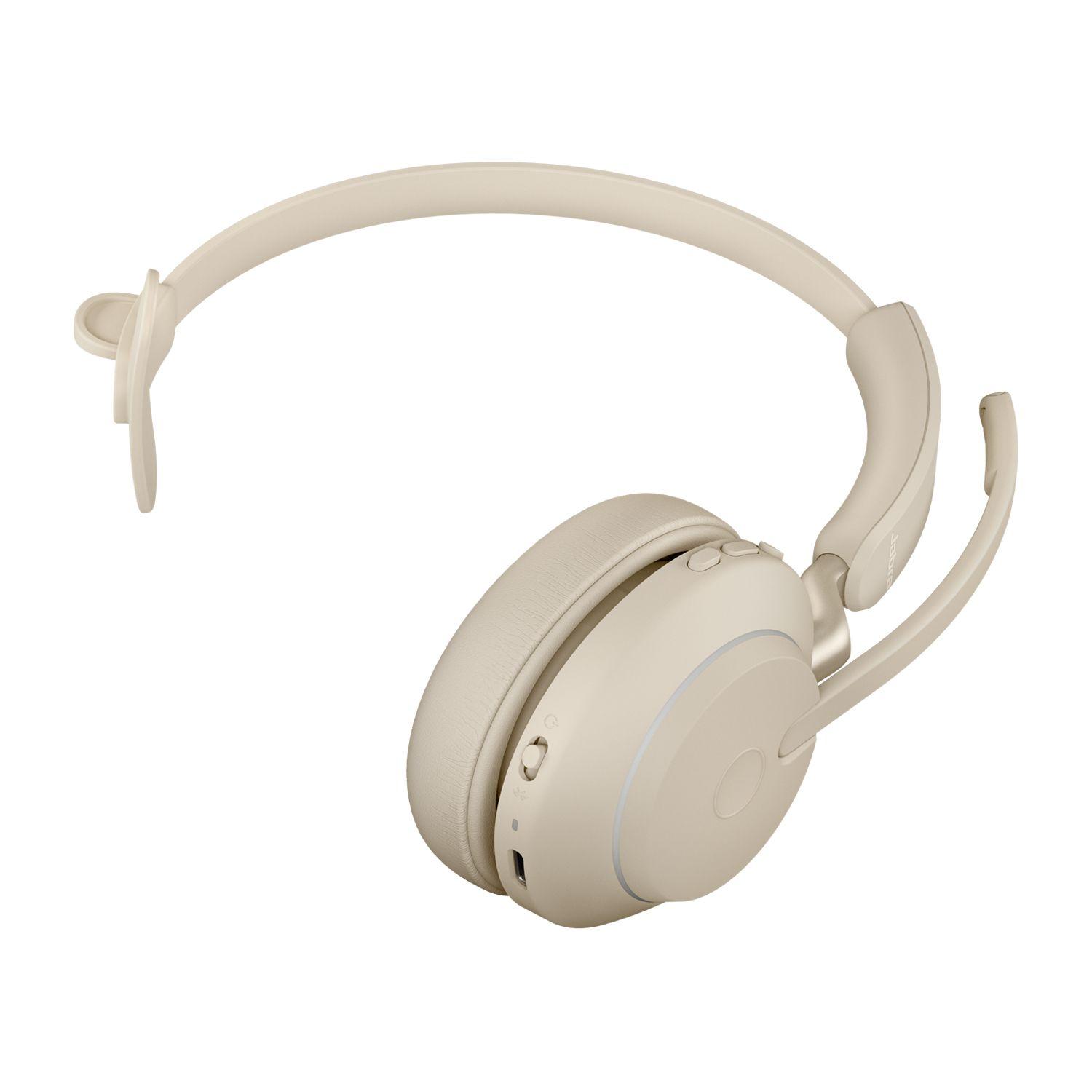 Headset JABRA Evolve2 65 UC Mono USB-C (Monofónico - Sem fios - 4 cm - Bege), miniatura 4