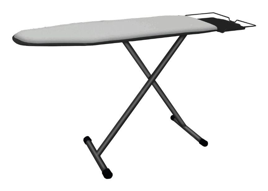 Tábua de Engomar BRAUN CareStyle IB3001BK (Altura 77,5–96 cm - Preto)