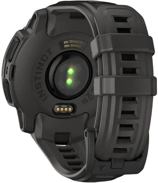 Smartwatch GARMIN Instinct E 45 mm (Redondo - Android, iOS - MIP - Preto/Carvão) — miniatura 4