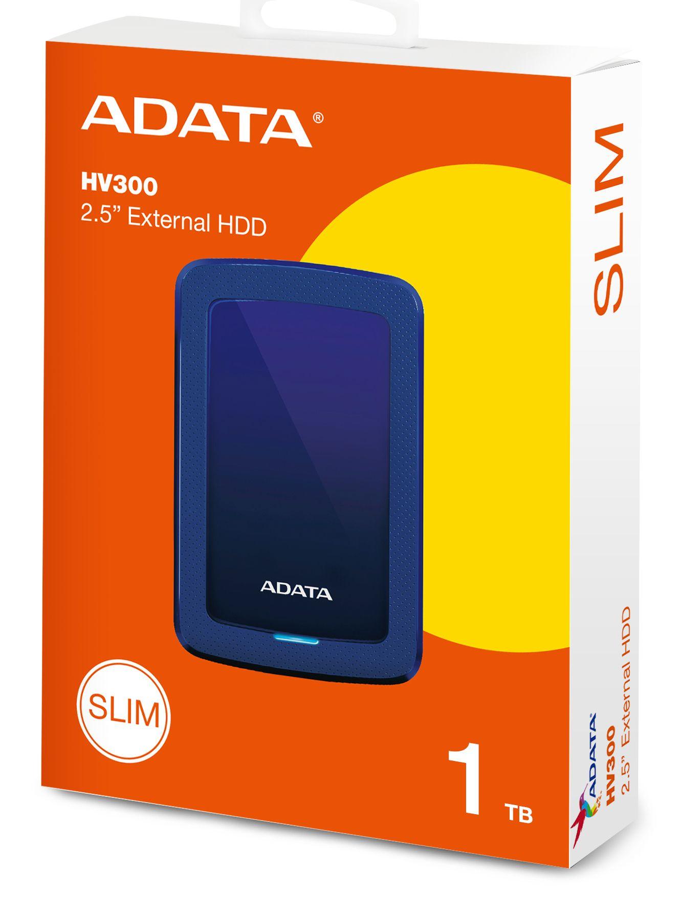 Disco Rígido Externo ADATA HV300 (1 TB - 2,5" - USB 3.2 Gen 1 - Azul) — miniatura 6
